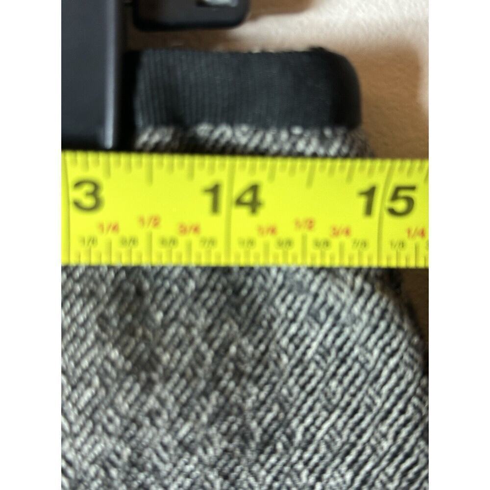 Salvatore Ferragamo Skirt Womens 8 Gray Wool Pencil Academia Corpcore Preppy 42 - Picture 6 of 6